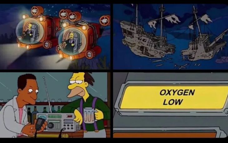 Los Simpson predijeron el naufragio del submarino Titán