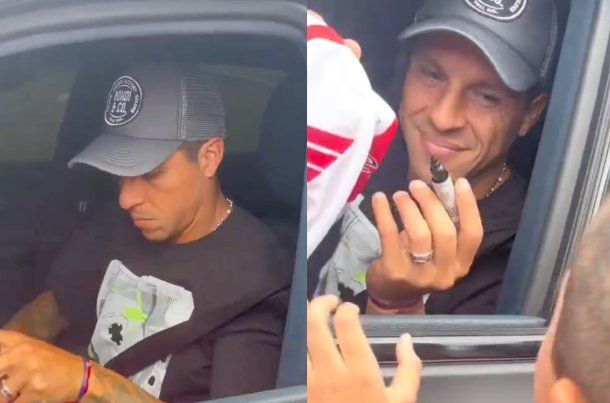 La reacción de Enzo Pérez cuando le preguntaron por la eliminación de Boca