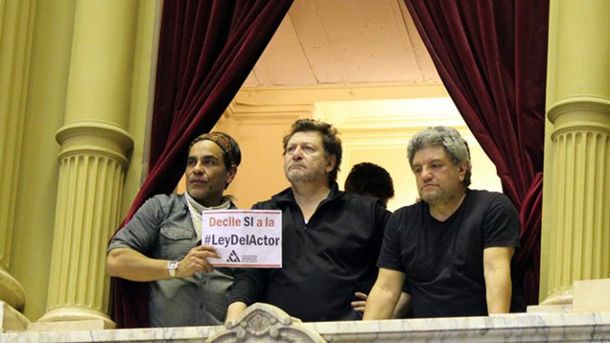 La Asociación Argentina de Actores reclama la reglamentación de la Ley del Actor