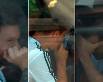 Lo dice todo: la cara de Messi y los jugadores de la Selección tras la lesión de Lanzini