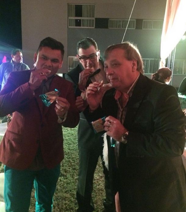 El Chino Marcos Maidana se casó y revivió una foto histórica