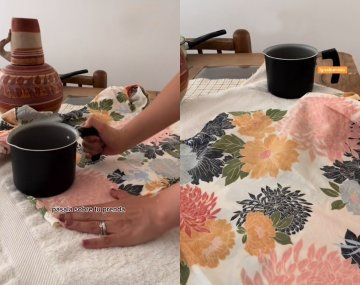 No lo sabías: el truco casero para planchar la ropa usando una olla con agua