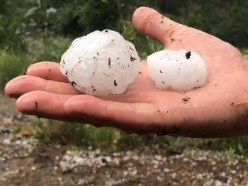 Granizo en Calamuchita - @maguilarbenitez