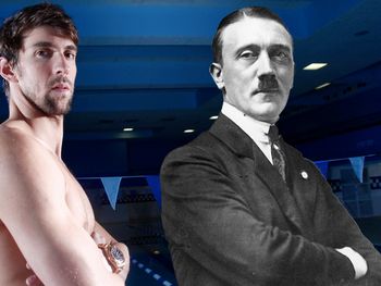 Insólito: inesperado vínculo entre Phelps y Adolf Hitler
