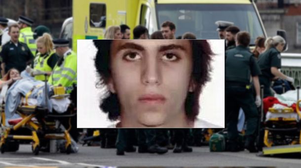 Identificaron al tercer atacante del atentado en Londres