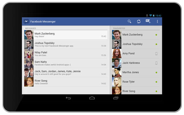 Mark Zuckerberg explicó por qué existe la aplicación para el chat de Facebook