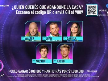 Entre complot y sanciones, son cinco los nominados en Gran Hermano