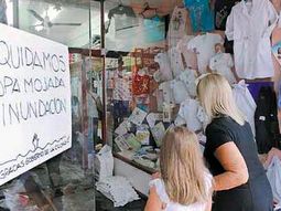 Un clásico: liquidación en Belgrano por la fuerte lluvia