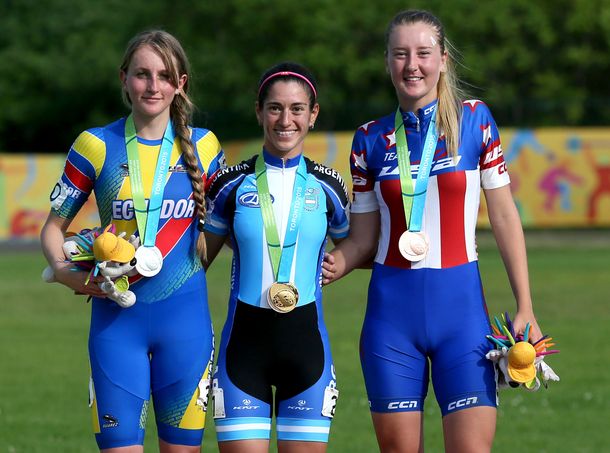 Maira Arias ganó en patín y le dio a Argentina su segunda medalla dorada