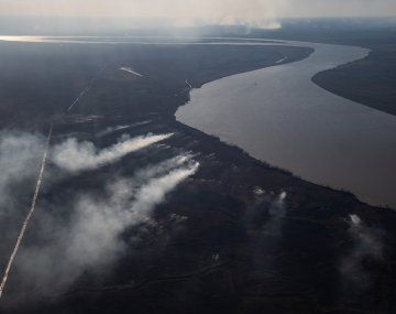 Detienen a una cuarta persona por iniciar un incendio en las islas del Paraná