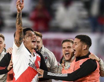 Enzo Pérez jugó fisurado todo el Superclásico