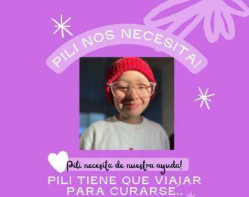 JuntosxPilu: buscan ayuda para una nena que necesita viajar a Europa por su salud