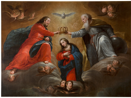 Santa María, reina de los Cielos y la Tierra. Santa María, reina de los Cielos y la Tierra.