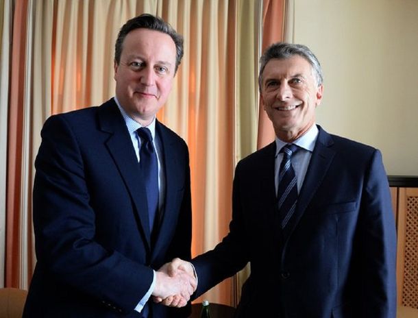 Macri, tras el encuentro con David Cameron: Fue una linda reunión