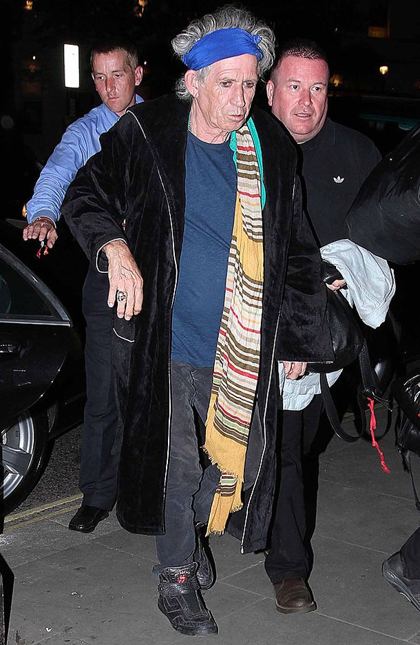Keith Richards fue el único Stone que se quedó fuera de la fiesta