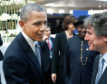 Boudou se cruzó con Obama en la III Cumbre Nuclear