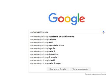 Las búsquedas recurrentes de los usuarios