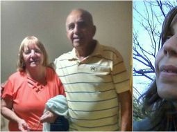 Chiquilina y Ramón a la izquierda y su hija María Daniela a la derecha