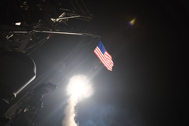 Misiles de Estados Unidos en Siria