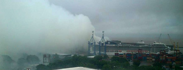 Según Defensa Civil, el humo persistirá por un rato más