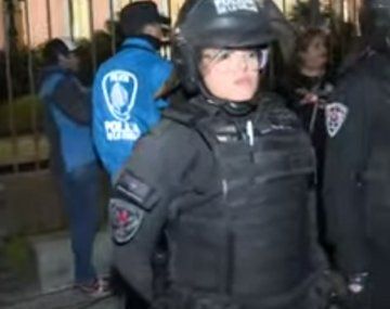 Detuvieron a cuatro de los manifestantes que agredieron al equipo de C5N