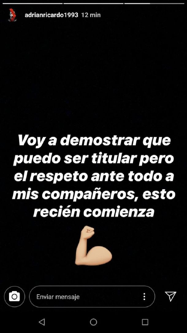 El porqué de la ausencia de Centurión entre los once titulares de Racing