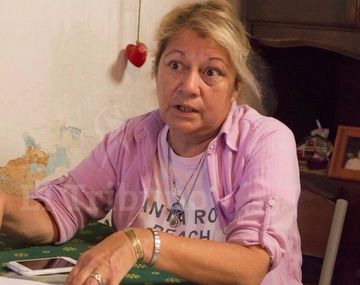 Silvia de Silva, una de las damnificadas