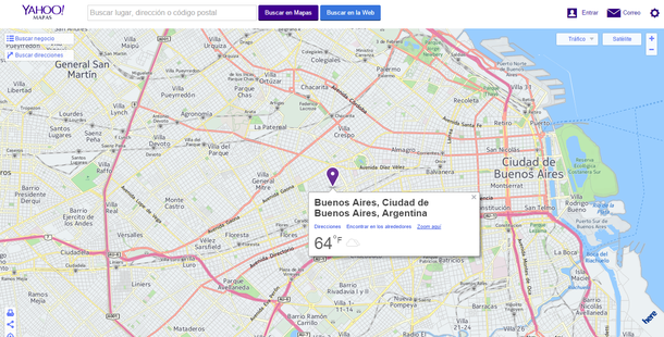 Yahoo cerrará su servicio de mapas y portales de contenido