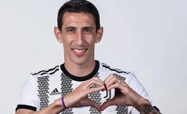 Ángel Di María llegó a Torino para firmar su contrato con Juventus