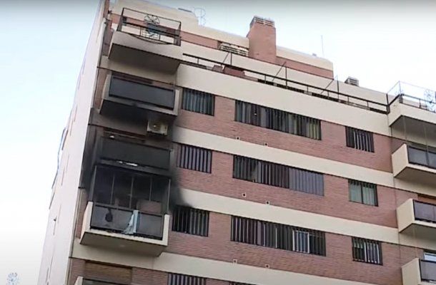 Coghlan: explosión e incendio en un departamento por preparar un repelente casero