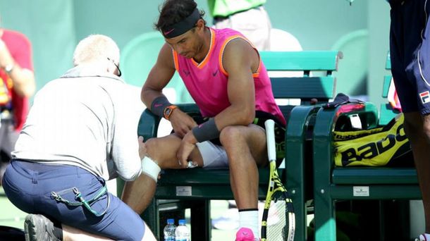 Nadal no se presentó a jugar la semifinal y Federer es finalista en Indian Wells