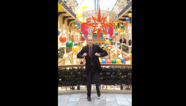 Se viralizó video de Putin bailando en un shopping: qué dirán las fuentes de Nelson Castro