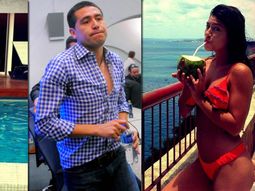 juan roman riquelme en el frio patagonico: ¿por esta mujer viajo a chubut? juan roman riquelme en el frio patagonico: ¿por esta mujer viajo a chubut?