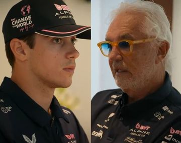 Se conoció la escena del reto de Briatore a Colapinto por su choque en Imola