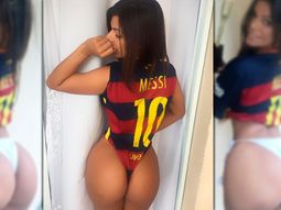 gana en todos lados: miss bumbum celebro el balon de oro de messi gana en todos lados: miss bumbum celebro el balon de oro de messi