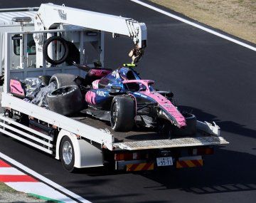Jack Doohan destrozó su auto en la práctica libre 2 del GP de Japón