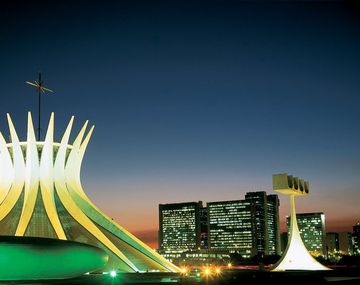 Los hinchas argentinos visitarán en Brasilia la maravilla futurista que diseñó Niemeyer