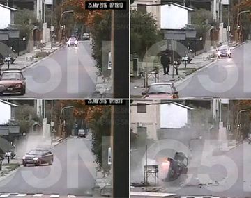 VIDEO: Así fue el accidente del joven que mató a un chico en San Andrés