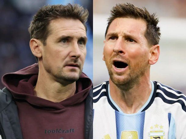 Klose rompió el silencio tras el récord que le arrebató Lionel Messi: su emotiva reacción