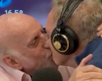 El pico de Horacio Pagani con Marcelo Bonelli