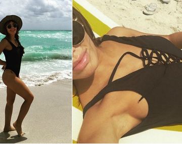 Lali Espósito provoca con fotos hot en las playas de Miami