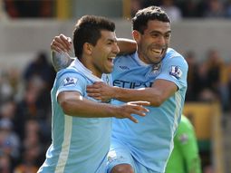 con un gran gol de agüero, el city supero al west ham con un gran gol de agüero, el city supero al west ham