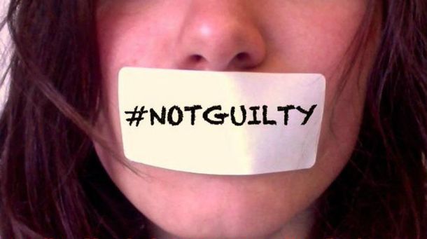 #NotGuilty Una joven le escribió una carta abierta al hombre que abusó de ella