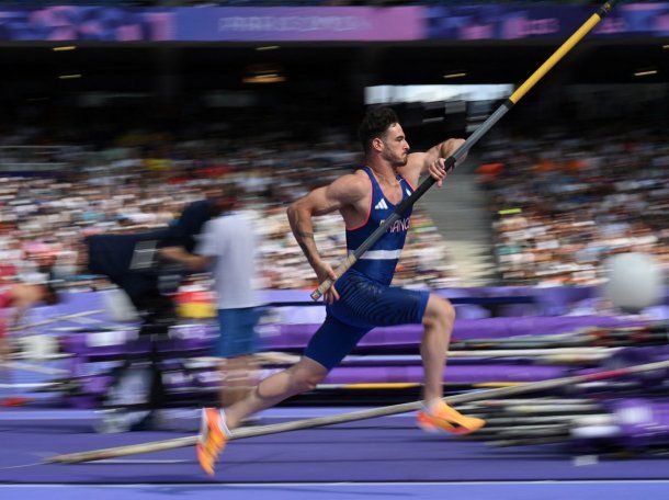 El garrochista que se hizo famoso en los Juegos Olímpicos de París 2024