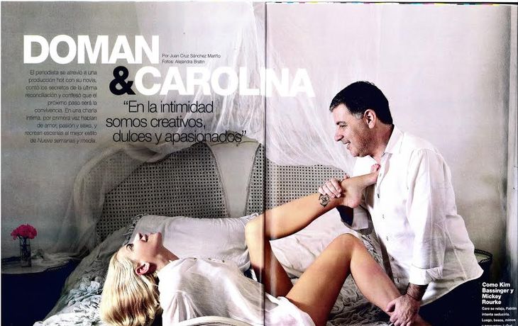 Confesiones íntimas de Doman y su novia: En la cama somos creativos
