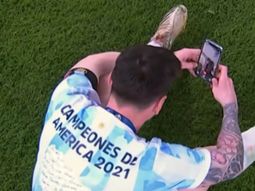 El video de Messi hablando con su papá Jorge tras ganar la Copa América que hoy emociona más que nunca
