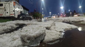 Se espera caída de granizo. Se espera caída de granizo.