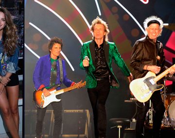 Rolling Stones: el look rockero de Agustina Casanova para el segundo show