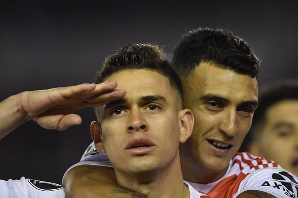 Con dos goles de penal, River le ganó a Cerro Porteño en la ida de los cuartos de final de Copa Libertadores