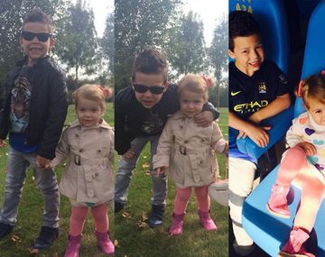 Mirá el tierno álbum de fotos de los hijos de Eva Anderson y Demichelis